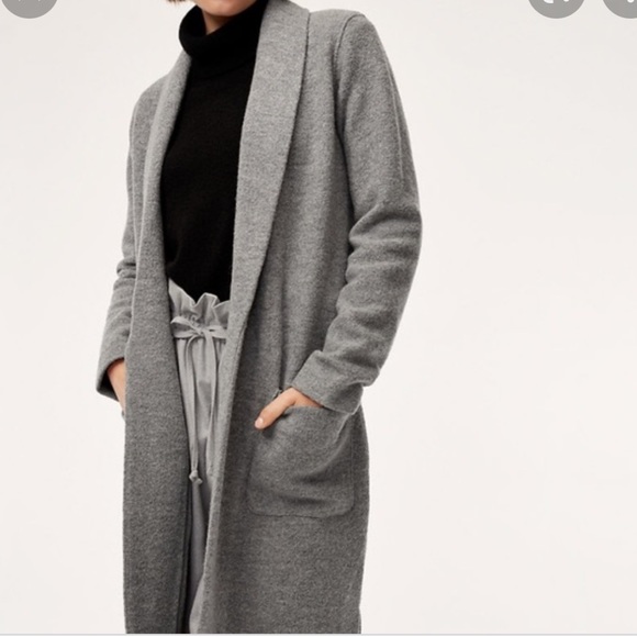 COPY - Babaton the Group , Aritzia Gornick Coat / Jacket 100% merino wool sz XS - Picture 2 of 9